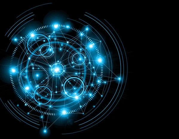 Mejor Concepto de Internet de negocio global.Formación tecnológica. Rays símbolos Wi-Fi, de Internet, televisión, comunicaciones móviles y por satélite — Foto de Stock