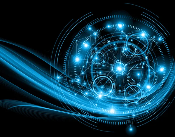 Mejor Concepto de Internet de negocio global.Formación tecnológica. Rays símbolos Wi-Fi, de Internet, televisión, comunicaciones móviles y por satélite —  Fotos de Stock