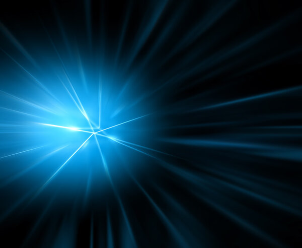 Абстрактный синий фон