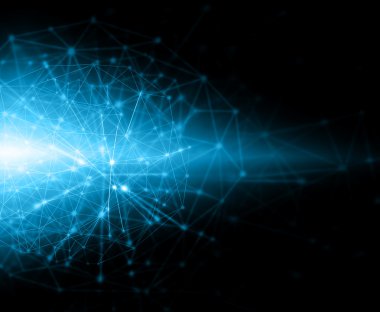 En iyi Internet kavramı küresel iş. Teknolojik arka plan. Sembolleri Wi-Fi, Internet, televizyon, telefon ve uydu iletişim ışınları