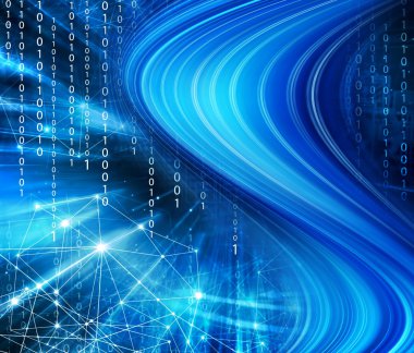 En iyi Internet kavramı küresel iş. Teknolojik arka plan. Sembolleri Wi-Fi, Internet, televizyon, telefon ve uydu iletişim ışınları