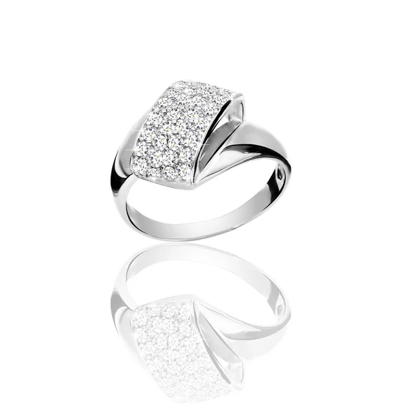 Il miglior anello di fidanzamento. Miglior anello di matrimonio e fidanzamento — Foto Stock