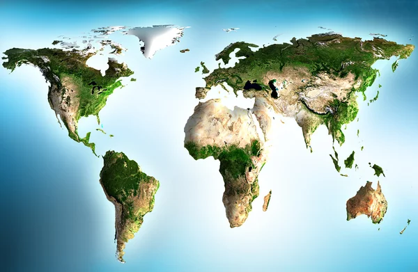 Mapa tierra. Mejor Concepto de negocio global de la serie de conceptos. (Elementos de esta imagen proporcionados por la NASA ) — Foto de Stock