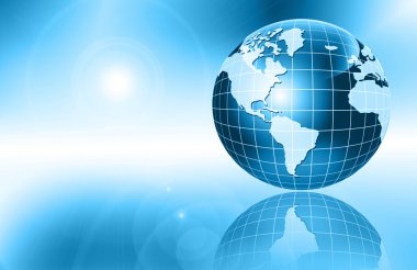 En iyi Internet kavramı küresel iş kavramları serisi. Teknolojik altyapı. Elektronik, parlak çizgiler ve ışınları, sembolleri internet, radyo, televizyon, telefon ve uydu iletişim