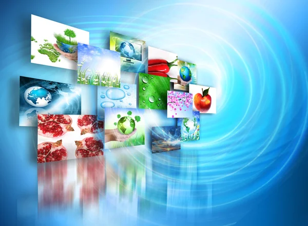 televizyon ve internet üretim teknolojisi kavramı