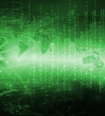 teknolojik altyapı, serisinin en iyi küresel iş kavramı