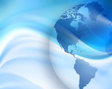 Global iş dünyasının en iyi internet kavramı. Küre, teknolojik arka planda parlayan çizgiler. Elektronik, Wi-Fi, ışınları, sembolleri İnternet, televizyon, mobil ve uydu iletişimi