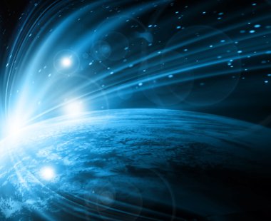 En iyi Internet kavramı küresel iş kavramları serisi. Nasa tarafından döşenmiş bu görüntü unsurları