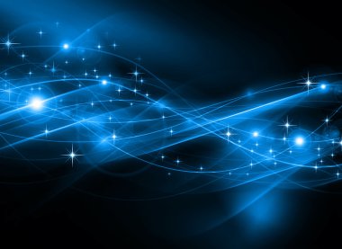 Arkaplanda kar taneleri ve yıldızlar iniyor