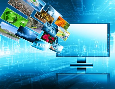 televizyon ve internet üretim teknolojisi kavramı