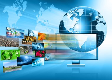 televizyon ve internet üretim teknolojisi kavramı