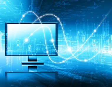 teknolojik altyapı, serisinin en iyi küresel iş kavramı