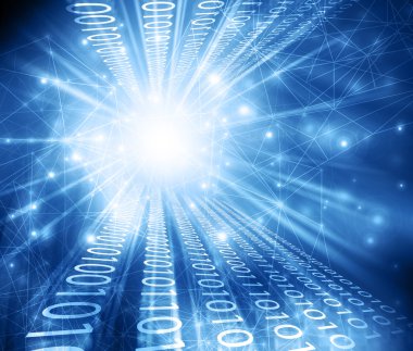 En iyi Internet kavramı küresel iş. Teknolojik arka plan. Sembolleri Wi-Fi, Internet, televizyon, telefon ve uydu iletişim ışınları