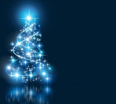 Mavi Noel ağacı