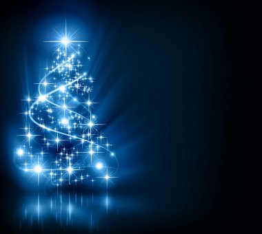 Mavi Noel ağacı