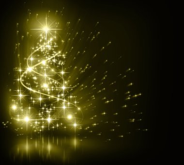 Altın Christmas tree