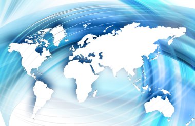 Teknolojik arka planda bir dünya haritası, internetin, radyonun, televizyonun, mobil ve uydu iletişiminin parlak çizgileri. Bu görüntünün elementleri NASA tarafından desteklenmektedir