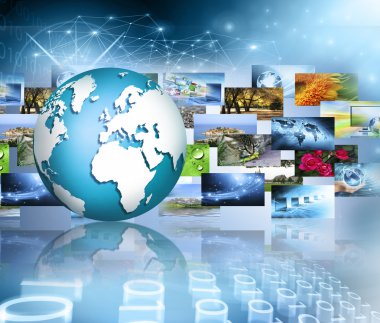 televizyon ve internet üretim teknolojisi kavramı