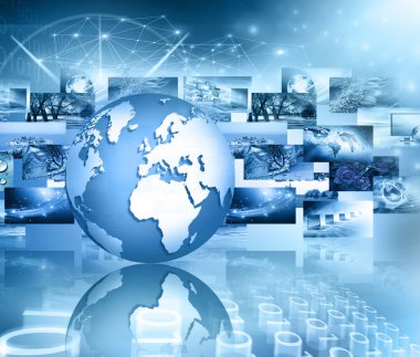 televizyon ve internet üretim teknolojisi kavramı