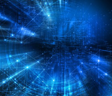 teknolojik altyapı, serisinin en iyi küresel iş kavramı