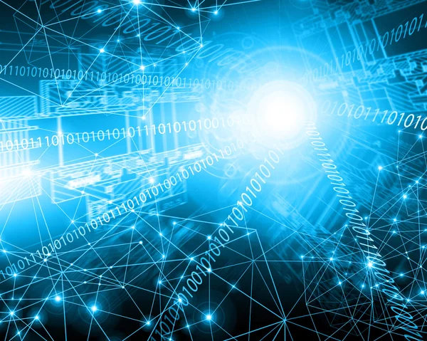 Mejor Concepto de Internet de negocio global.Formación tecnológica. Rays símbolos Wi-Fi, de Internet, televisión, comunicaciones móviles y por satélite —  Fotos de Stock