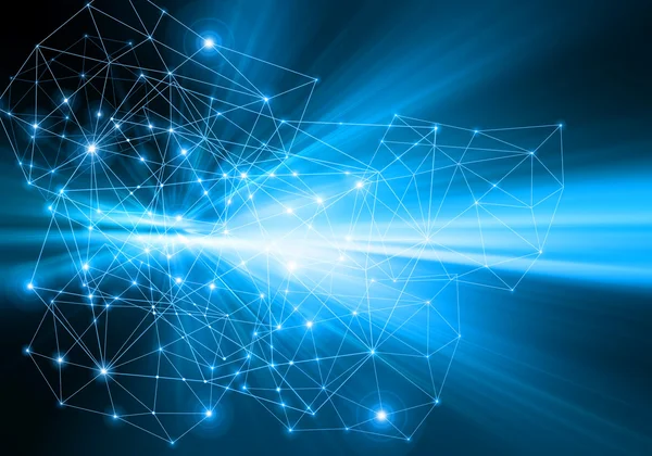 En iyi Internet kavramı küresel iş. Teknolojik arka plan. Sembolleri Wi-Fi, Internet, televizyon, telefon ve uydu iletişim ışınları