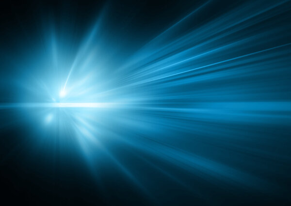 Abstract blue background