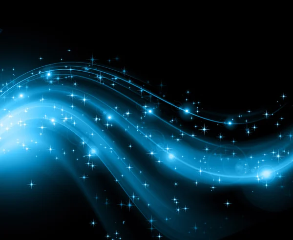 Arkaplanda kar taneleri ve yıldızlar iniyor