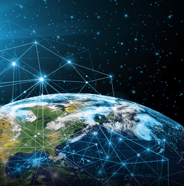 Лучший интернет-проект глобального бизнеса из серии концептов. Элементы этого изображения предоставлены НАСА
