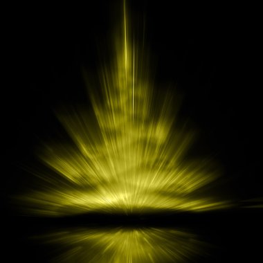 Mavi Noel ağacı, güzel kar taneleri ve parlayan yıldız