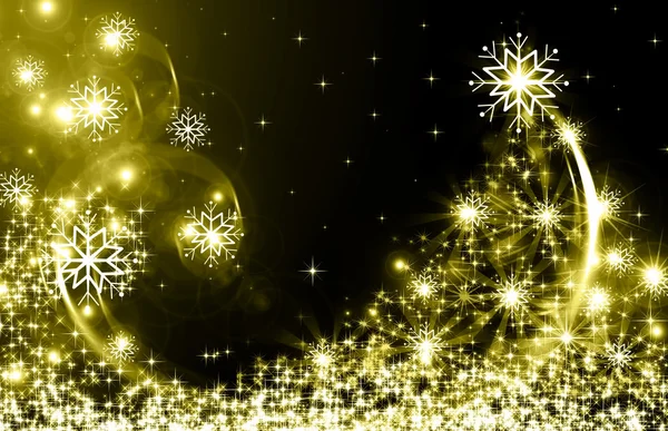 Crăciun copac de aur — Fotografie, imagine de stoc