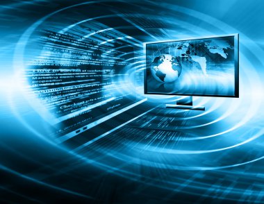 televizyon ve internet üretim teknolojisi kavramı