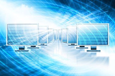 En iyi Internet kavramı küresel iş. Teknolojik arka plan. Sembolleri Wi-Fi, Internet, televizyon, telefon ve uydu iletişim ışınları