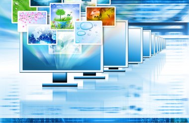 televizyon ve internet üretim teknolojisi kavramı