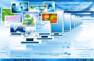 televizyon ve internet üretim teknolojisi kavramı