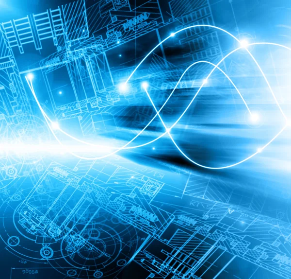 En iyi Internet kavramı küresel iş. Teknolojik arka plan. Sembolleri Wi-Fi, Internet, televizyon, telefon ve uydu iletişim ışınları