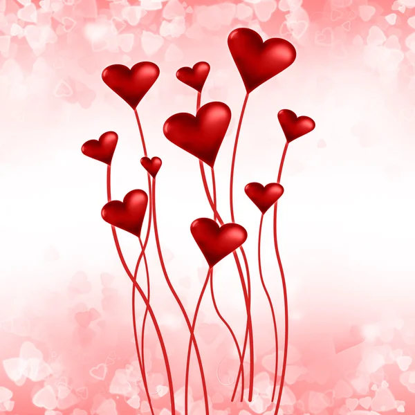 Valentines day abstract background — Stock Photo, Image