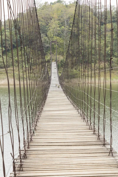 Pont à corde en Thaïlande — Photo