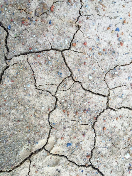 裂纹的地面背景 — 图库照片