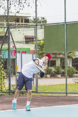 Tenisçi iş başında