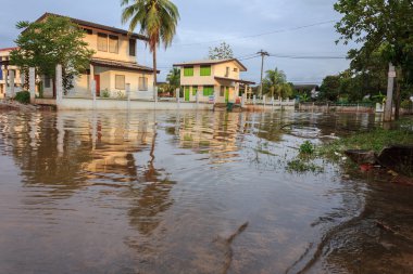 Chiya bölgesinde su sel