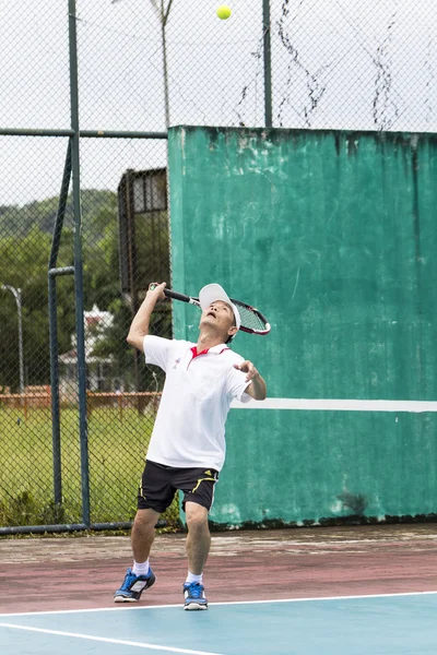 テニス選手が — ストック写真