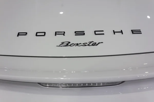 Logotyper av porsche bil — Stockfoto