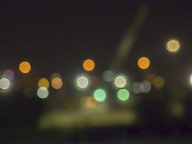 Soyut dairesel bokeh arkaplanı