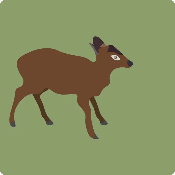 Cerfs — Image vectorielle