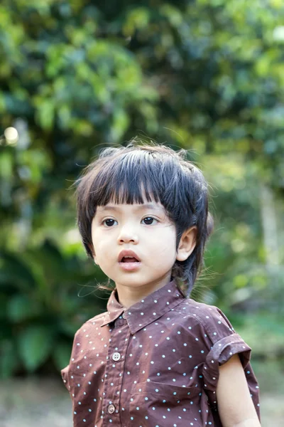 Asian cute little boy — Stock Photo, Image