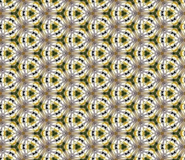 Präglade kalejdoskop mönster — Stockfoto
