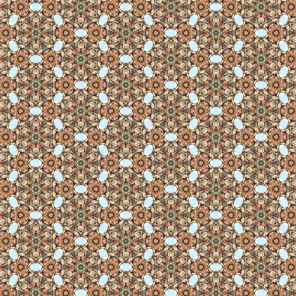 Abstrakte kaleidoskopische Textur — Stockfoto