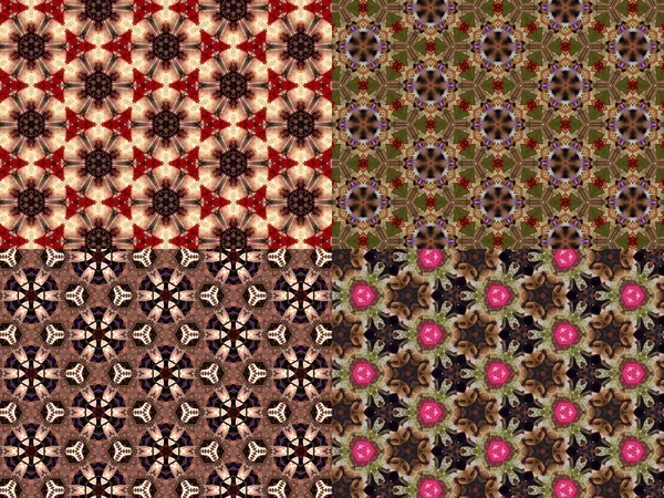 Abstraktní kaleidoskopický pozadí — Stock fotografie