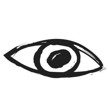 Doodle göz, simge tasarlamak